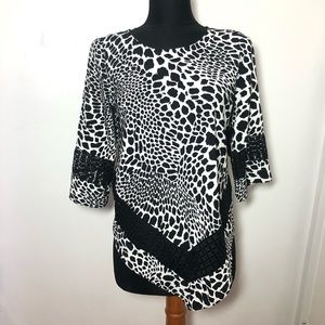 New Alfani Rouge Romance Blouse Small Petite New With Tags